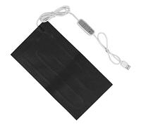 Almohadilla térmica, lavable, fácil de transportar, almohadilla térmica eléctrica, fuente de alimentación USB, 4 niveles ajustables, para mascotas