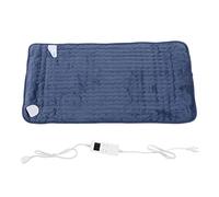 Almohadilla Térmica, Luz LED de 40 a 60 ℃ 6 Configuraciones de Calefacción Almohadilla Térmica Cálida Y Suave para la Espalda(Azul)