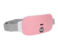 Almohadilla Térmica Menstrual, Carga USB de 2 Colores, Calentador Eléctrico Inteligente para Aliviar el Dolor del Cinturón de Cintura del útero(Rosado)