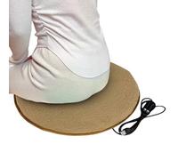 Almohadilla térmica para asiento de coche, almohadilla térmica de 5 niveles, cojín de asiento portátil con temporizador para apartamento, coche, dormitorio, al aire libre, camping, lugar de trabajo