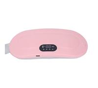 Almohadilla Térmica para Cinturón Menstrual, Almohadilla Térmica Menstrual de Alta Seguridad, 4 Engranajes, Calentamiento Rápido Inalámbrico Personalizado para Mujeres para el Dolor (Rosa)