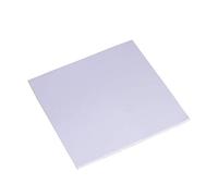 Almohadilla térmica para CPU 100x100x2,0 mm, lámina conductora térmica pasta aislante de silicona almohadilla de refrigeración rellena de huecos [gris]