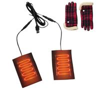 Almohadilla térmica para guantes con USB, parche térmico de 5 V, calentador de manos recargable, ideal para días fríos de invierno, ideal para hombres y mujeres, perfecto para uso en escritorio