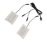 Almohadilla Térmica Para Guantes: Suministros Para Calentar Manos En Invierno De 5 V, Calentador Eléctrico Para Guantes, Elemento Calentador De Fibra De Carbono | Inserto Térmico Alimentado Por USB Pa
