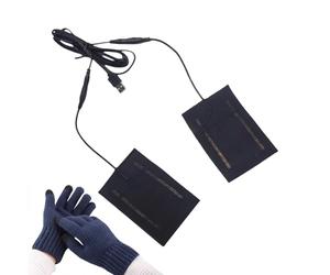Almohadilla térmica para manos: calentador eléctrico portátil, clima frío, material ligero y con rápida transferencia de calor, accesorio para insertar guantes para actividades al aire libre, of
