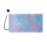Almohadilla térmica para mascotas, almohadilla térmica para mascotas, almohadilla térmica para gatos, segura para temperatura constante, impermeable y ignífuga, cama térmica suave y acogedora para