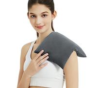 Almohadilla térmica para microondas con funda lavable, 8 x 12 pulgadas, almohadilla térmica multiusos para microondas para cuello y hombros, bolsa de frijol de calor húmedo para rodilla, músculos,