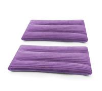 Almohadilla térmica para microondas de 6 x 12 pulgadas, minialmohadilla térmica para microondas, bolsa de frijol para microondas para cuello y hombros, almohada de calor húmedo para rodilla