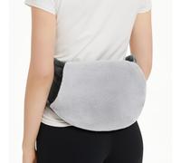 Almohadilla térmica para microondas para aliviar el dolor de espalda baja, almohadilla térmica húmeda apta para microondas para calambres menstruales, estómago, hombros y compresa cálida para dolores