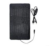 Almohadilla térmica para reptiles con entrada USB de 5 V y ajuste manual de temperatura para apoyar el comportamiento natural de termorregulación (L)