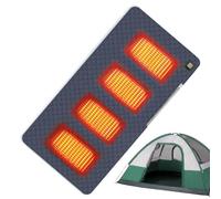 Almohadilla Térmica para Silla - Almohadilla para Silla Inalámbrica USB, Almohadillas Calentadoras De Asiento, 3 Configuraciones Eléctrica Inalámbrica Portátil para El Hogar, Oficina, Acampar Al Aire