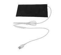 Almohadilla Térmica Reguladora de Temperatura, Calor Corporal Flexible Lavable para Mascotas DC5V para Tortugas, Lagartos, Hámsteres, PVC (25x30cm)