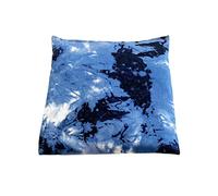 Almohadilla térmica rellena de maíz. Terapia de calor natural para la parte inferior de la espalda, cuello, hombros, calambres. Envoltura térmica para aliviar el dolor y el estrés. (azul)