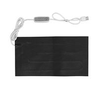 Almohadilla Térmica, Temperatura Ajustable, Calentador Rápido, Almohadilla de Tela, Alimentación USB para Hombro, Cuello, Espalda, Cintura con 4 Engranajes DC5V, Material de PVC,