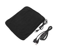 Almohadilla Térmica USB, Ajuste de Temperatura de Varias Velocidades, Se Puede Programar, Calentamiento Rápido de Hombros, Cuello, Piernas Y Cintura.(Negro)
