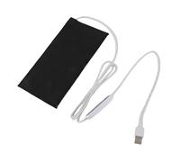 Almohadilla térmica USB Control de temperatura de 4 engranajes |Lavable y flexible para hombros/espalda/abdomen |Calentador Portátil para Mascotas y Hogar |5V seguro (10x20cm)