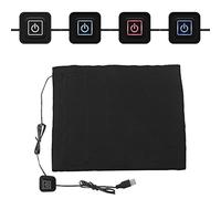 Almohadilla Térmica USB De 5 V, Calentador De Tela Eléctrico, Alfombrilla Calefactora De Fibra De Carbono para La Ropa del Hombro del Cuello para Mascotas 23 X 29 Cm