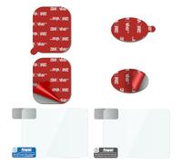 Almohadillas adhesivas y película electrostática para montaje de cámara de salpicadero - Fabricado con 3M VHB - Compatible con Nextbase Series 2: 122, 222, 322GW, 422GW, 522GW, 622GW - Kit de