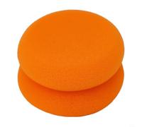 Almohadillas aislantes de ruido para teléfonos KOSS (naranja) | Núcleo de espuma viscoelástica, piel de proteína suave, color negro, fácil de ajustar, restaura la comodidad