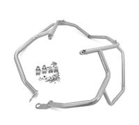 Almohadillas ajuste Protector Motocicleta Barra Tanque Choque Parachoques Marco Carenado Accesorio Protector Para F850GS Para ADV 2019-2023(Plata)