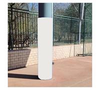 Almohadillas anticolisión para aro de baloncesto, acolchado portátil para postes de columna al aire libre, se adapta a pilares de 4.5 a 8.7 pulgadas de diámetro