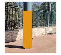 Almohadillas anticolisión para aro de baloncesto, acolchado portátil para postes de columna al aire libre, se adapta a pilares de 4.5 a 8.7 pulgadas de diámetro