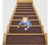 Almohadillas antideslizantes para infrarrojos, 15 alfombrillas de café IR, lavables a máquina, alfombras de pasillo de color sólido, alfombrillas seguras para ancianos, protección irslide