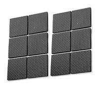 Almohadillas antideslizantes para muebles: 12 almohadillas antideslizantes para muebles, resistentes al desgaste, mantienen los muebles en su lugar y sujetan firmemente los topes de sofá