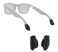 Almohadillas Antideslizantes para Ray-Ban Meta Wayfarer/Skyler/Headliner y Gen Accesorios Gafas Inteligentes, Sujeción Silicona Gafas Cómodas Almohadillas Orejas (Negro)