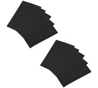 Almohadillas antideslizantes para zapatos, 5 pares de almohadillas de suela de goma autoadhesivas, protector de suela resistente al desgaste, almohadillas de reducción de ruido para zapatos de mujer o