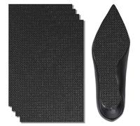 Almohadillas Antideslizantes Para Zapatos,Juego De Reparación De Suelas De Zapatos 4 Piezas,Agarres Antideslizantes Para Zapatos Protectores De Suelas,Adecuado Para Un Lugar Tranquilo(Negro)