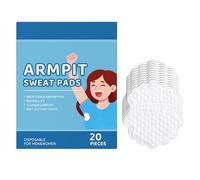 Almohadillas antisudor - Cosquillas antitrans y piración bajo los brazos para mujeres reutilizables, antitrans piración desechables para las axilas, almohadillas antisudor impermeables