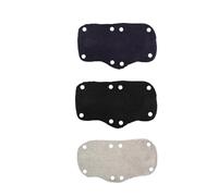 Almohadillas antisudor para Cascos, Banda for el Sudor for Casco, Multicolor, 10 Uds., 25x13cm, poliéster Absorbente, Clip Seguro, Antideslizante(Gery)