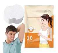 Almohadillas Antitranspirantes Para Mujer | 10 Unidades de Discos Axilares - Suministros Para El Cuidado Personal Del Cuello Hombros Y Espalda Al Usar Camisas En Verano