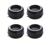 Almohadillas Antivibración For Lavadora, Elevadores De Muebles, Almohadillas Universales For Pies For Bases De Lavadora, 4 Uds.(Black)