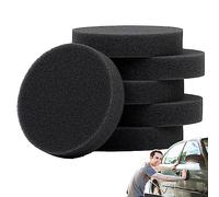 Almohadillas aplicadoras | Juego de almohadillas de pulido para coche de cera | Esponja de disco de pulido de coche, herramienta de limpieza manual para amortiguador de coche, pulidor, detalle,