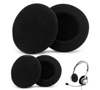 Almohadillas Auriculares 60mm para Auriculares Logitech - Almohadilla Auriculares Compatibles con Logitech G330, Almohadillas de Espuma para los Oídos, Repuestos para Auriculares, Fácil instalar(4 PZ)
