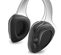 Almohadillas Auriculares compatibles con ASUS ROG Delta, Recambio Almohadillas Auriculares, Almohadillas Cascos de Color Negro, Earpads para insonorización