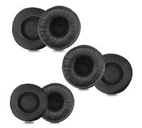 Almohadillas Auriculares para Jabra, Almohadillas Cascos (6 Piezas) | Repuesto para Auriculares Jabra PRO 920 930 9450 Biz 2300 2400 Plantronics Blackwire 3210 3220 3320 C3225 HW261N HW510 HW520
