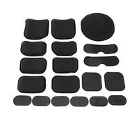 Almohadillas Casco Moto, Reemplazo de Espuma Kits de EVA Accesorios Tactical Protective Pad con Magic Stick Memory Mats Forro Universal anticolisión Protector de Esponja para Motocicleta Bike