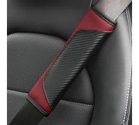 Almohadillas Cinturon Coche, para Ford Puma 2019-2025 Protector de Hombro Seat Belt Padding Protector Cuello Transpirable Almohadillas Cinturón,B