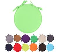 Almohadillas Coloridas para sillas para Interiores y Exteriores Cojines Redondos para Asientos Cojines para jardín y Patio para el hogar - Diámetro 30/38 cm, Funda de cojín para Muebles de Patio