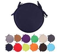 Almohadillas Coloridas para sillas para Interiores y Exteriores Cojines Redondos para Asientos Cojines para jardín y Patio para el hogar - Diámetro 30/38 cm, Funda de cojín para Muebles de Patio