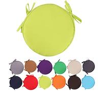 Almohadillas Coloridas para sillas para Interiores y Exteriores Cojines Redondos para Asientos Cojines para jardín y Patio para el hogar - Diámetro 30/38 cm, Funda de cojín para Muebles de Patio