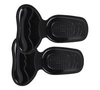 Almohadillas cómodas de tacón alto, código reducido, antideslizante, 2 en 1, almohadilla de talón para zapatos, almohadillas de silicona cómodas, almohadillas de talón para la parte posterior del