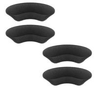 Almohadillas cómodas para el talón, 2 pares de forros de agarre para zapatos para un mejor ajuste, cojines de esponja suave para zapatos, protectores adhesivos para el talón