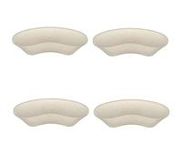 Almohadillas cómodas para el talón, 2 pares de forros de agarre para zapatos para un mejor ajuste, cojines de esponja suave para zapatos, protectores adhesivos para el talón