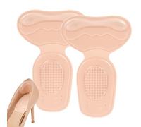 Almohadillas cómodas para tacones altos, taloneras para zapatos, Talonera Código reducido Antidesgaste 2 en 1 Talonera para zapatos, Comfort Shoe Talonera, Taloneras de Silicona, Almohadillas para Tal