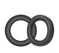 Almohadillas compatibles con auriculares Logitech G35 G935 G433 para juegos - Esponja estilo espuma viscoelástica de 10 cm (negro)