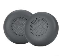 Almohadillas compatibles con auriculares Logitech Zone Wired 2 inalámbricos 2 ES - Fundas de espuma de aislamiento de ruido de piel sintética (A)